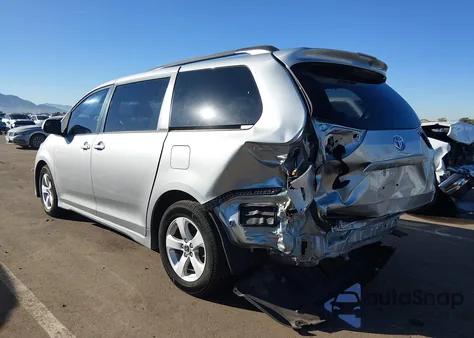 2020 Toyota Sienna Le из США, поврежденный, VIN 5TDKZ3DC1LS048337